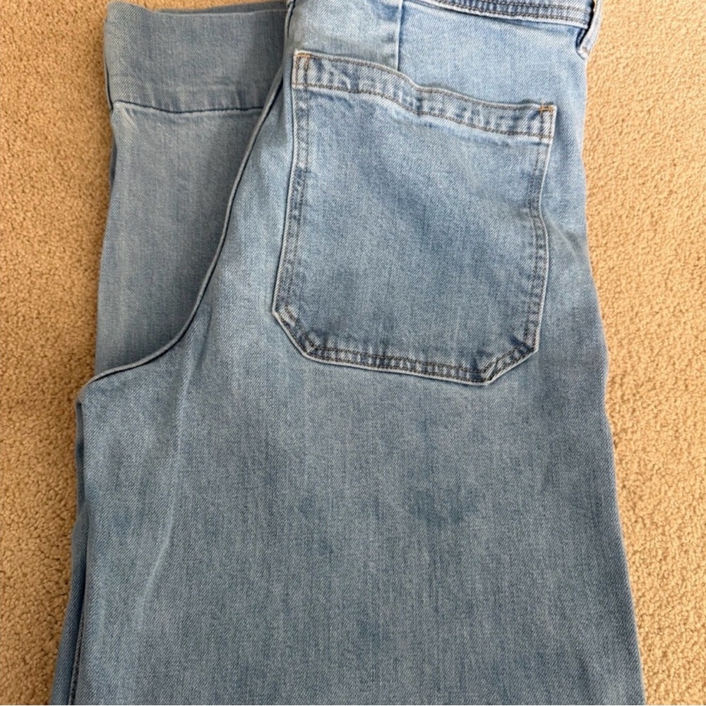 Everlane Women's Light Blue Flare Jeans